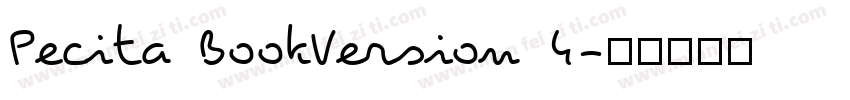Pecita BookVersion 4字体转换